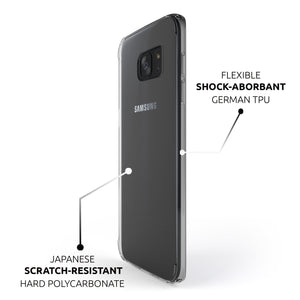 Inskin [Crystalline] Scratch Resistant Clear Hybrid Case for Samsung Galaxy S7 Edge 5.5 inch.