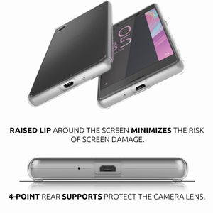 Inskin [Crystalline] Scratch Resistant Clear Hybrid Case for Sony Xperia X [NOT Compatible with XP/X Performance].