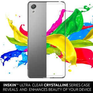 Inskin [Crystalline] Scratch Resistant Clear Hybrid Case for Sony Xperia X [NOT Compatible with XP/X Performance].